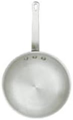 7" Commercial Aluminum Frying Pan - Natural Finish, NSF