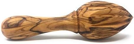 AramediA Olive Wood Lemon Juicer - Handmade Hand Held Reamer for Lemons, Limes, Citrus, Great Summer Gift