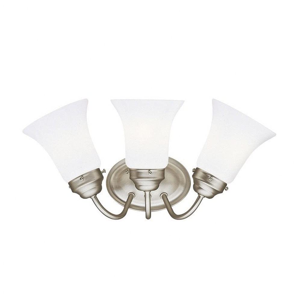 Kichler 6123NI Bath 3-Light, Brushed Nickel