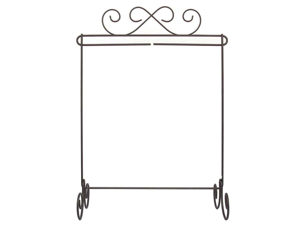 Ackfeld Scroll Single Stand 12in x 14in – Tabletop Display Stand for Mini Quilts, Banners & Needlework Projects