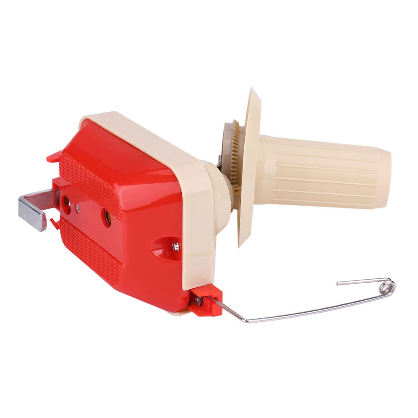 WGFOIP Thread Ball Winder, Hand Operated Plastic Metal Winders with Clip Table Design, Compact Yarn Winder for Knitting Sewing Projects