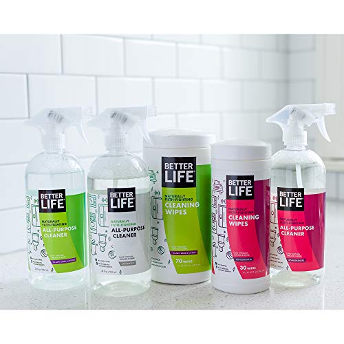 Better Life All Purpose Cleaner - Multipurpose Home and Kitchen Cleaning Spray for Glass, Countertops, Appliances, Upholstery & More - Multi-surface Spray Cleaner - 32oz (Pack of 2) Unscented