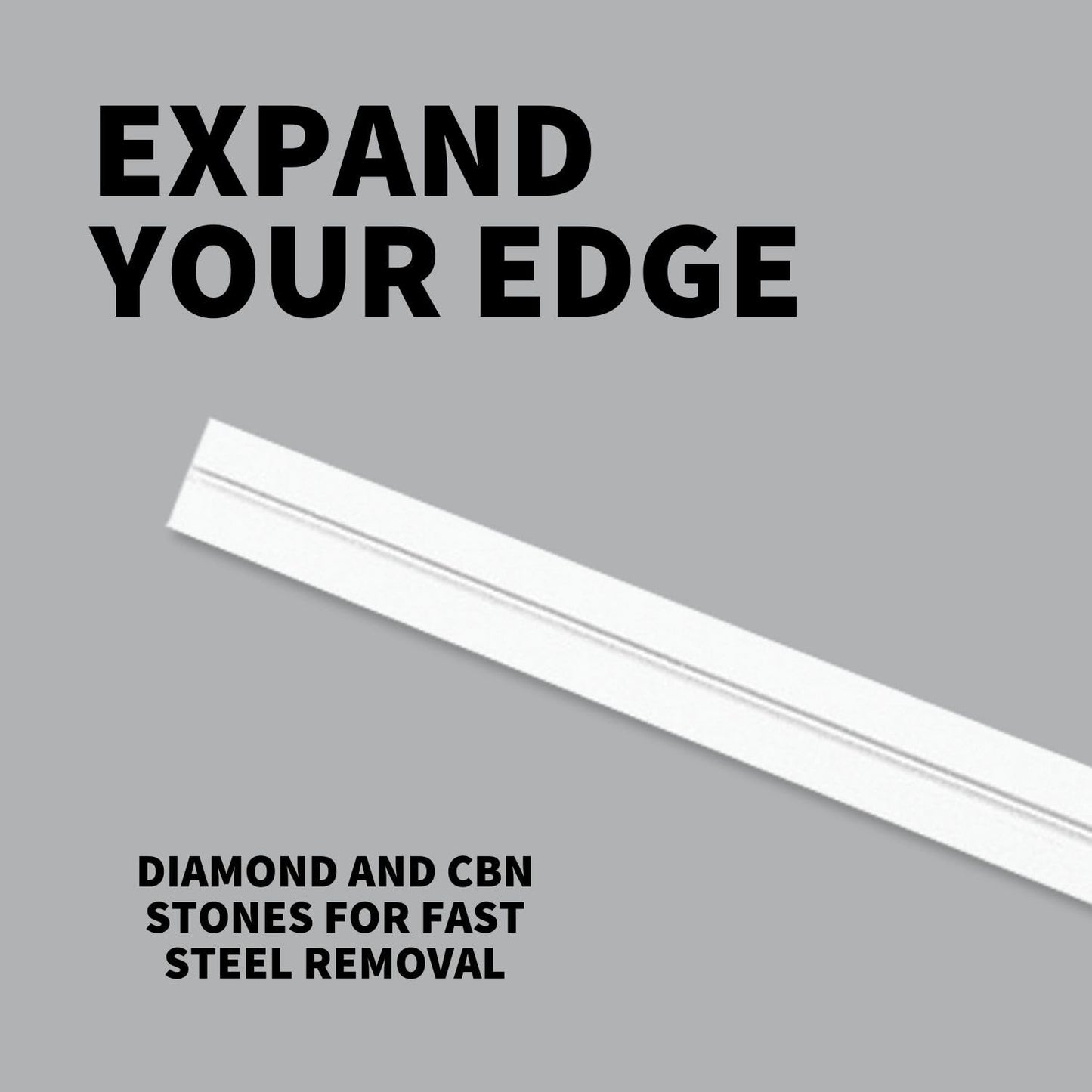 Spyderco - Tri-Angle White Sharpening Stone with Fine-Grit for Professional-Grade Finishing and Polishing - Sharpmaker - 204F1