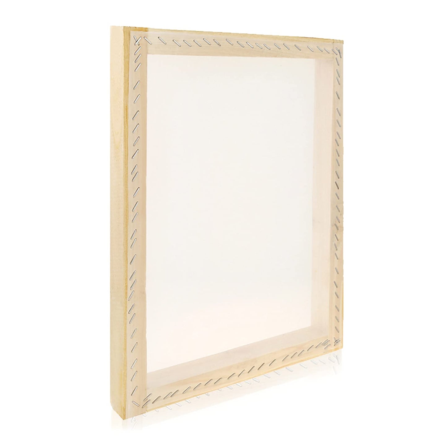Caydo 6 Pieces 3 Size Wood Silk Screen Printing Frame with Mesh for Screen Printing, 10 x 14 Inch, 8 x 12 Inch, 6 x 10 Inch
