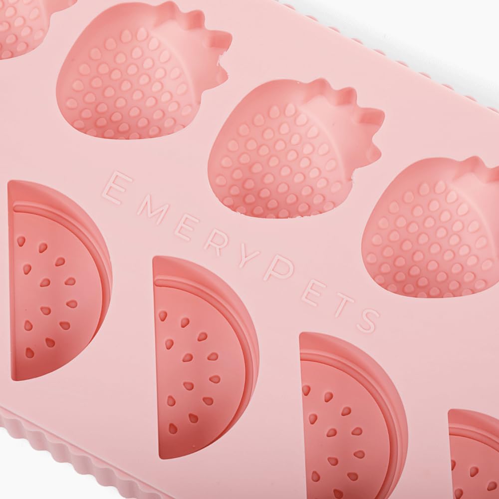 Stackable Silicone Dog Treat Molds, Non-Toxic BPA-Free, Make Homemade Frozen and Baked Pet Treats