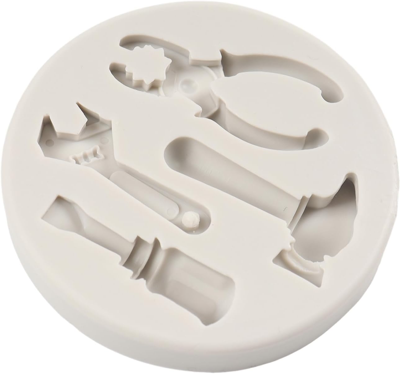 Hand Tools Silicone Mold, Construction Tools Chocolate Fondant Molds for Cake Decoration and Crafts