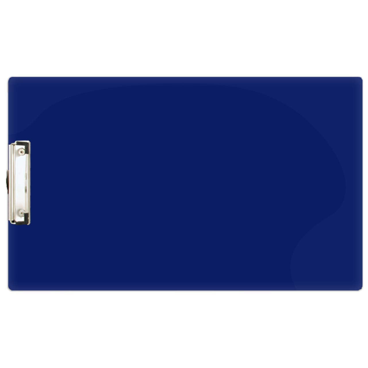 11x17 Clipboard Acrylic Panel Featuring a Low Profile Clip Blue