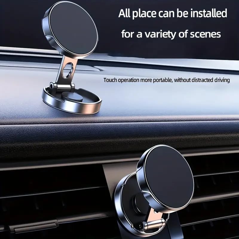 Phone Holder for Car Dashboard, UpgradedAdiustable Horizontally and Vertically Cell Phone MountFor Car Dashboard Compatible with Al Phones