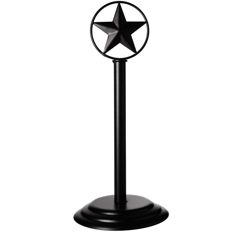 Black Rustic Texas Star Paper Towel Holder, Napkin Holder, Salt and Pepper Shakers Holder, Country Farmhouse Iron Kitchen Counter Accessory Set Holders (Paper Towel, Napkin, S&P Holder (3 Piece Set))