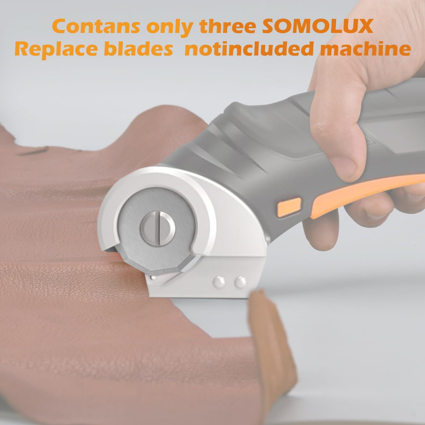 SOMOLUX WA2300 Blades Compatible with Worx ZipSnip Cordless Scissors Replacement Blades, Fits RC2600K, RC2601, RC2602, WX080L, WX081, WX082L, WX081L, WX745L.9 (3-Pack)