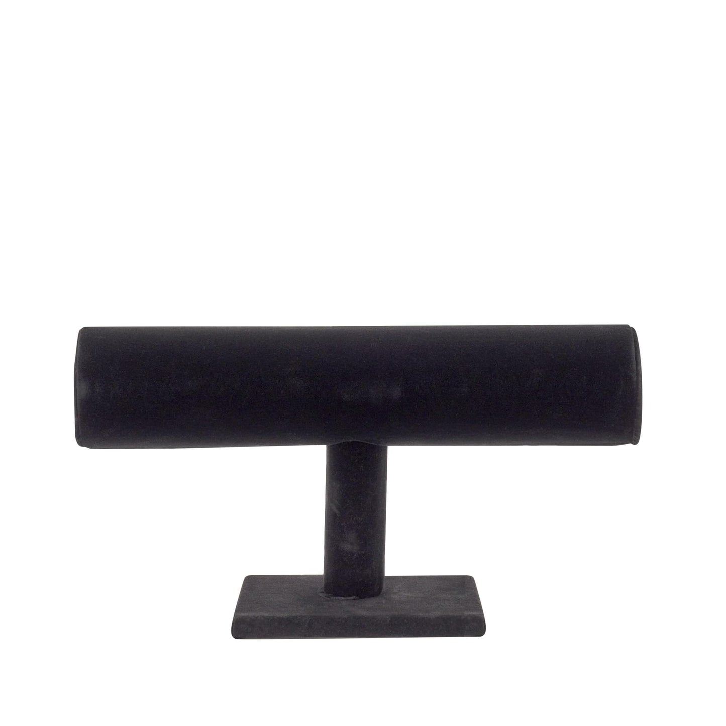 Juvale Necklace Display Stand & Bust Set - 2-Piece, Black Velvet, Modern Freestanding - Necklace Holder Stand & Bracelet Holder Display - Jewelry Showcase for Vendors & Photography