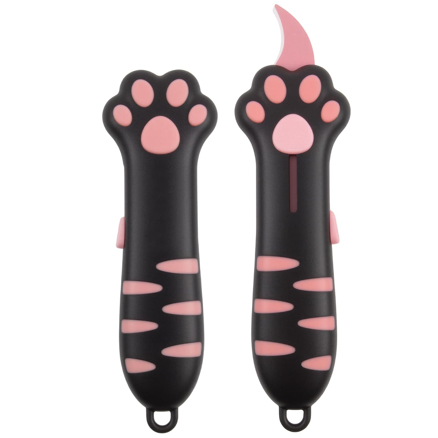 Cat Paw Box Cutter 2026 Retractable Cat Box Cutter with Cute Paw-Shaped Handle, Cat Box Paper Cutter Multifunctional Utility Knife for Effortlessly Opening Boxes, Cartons, Packages and Sealing Tape