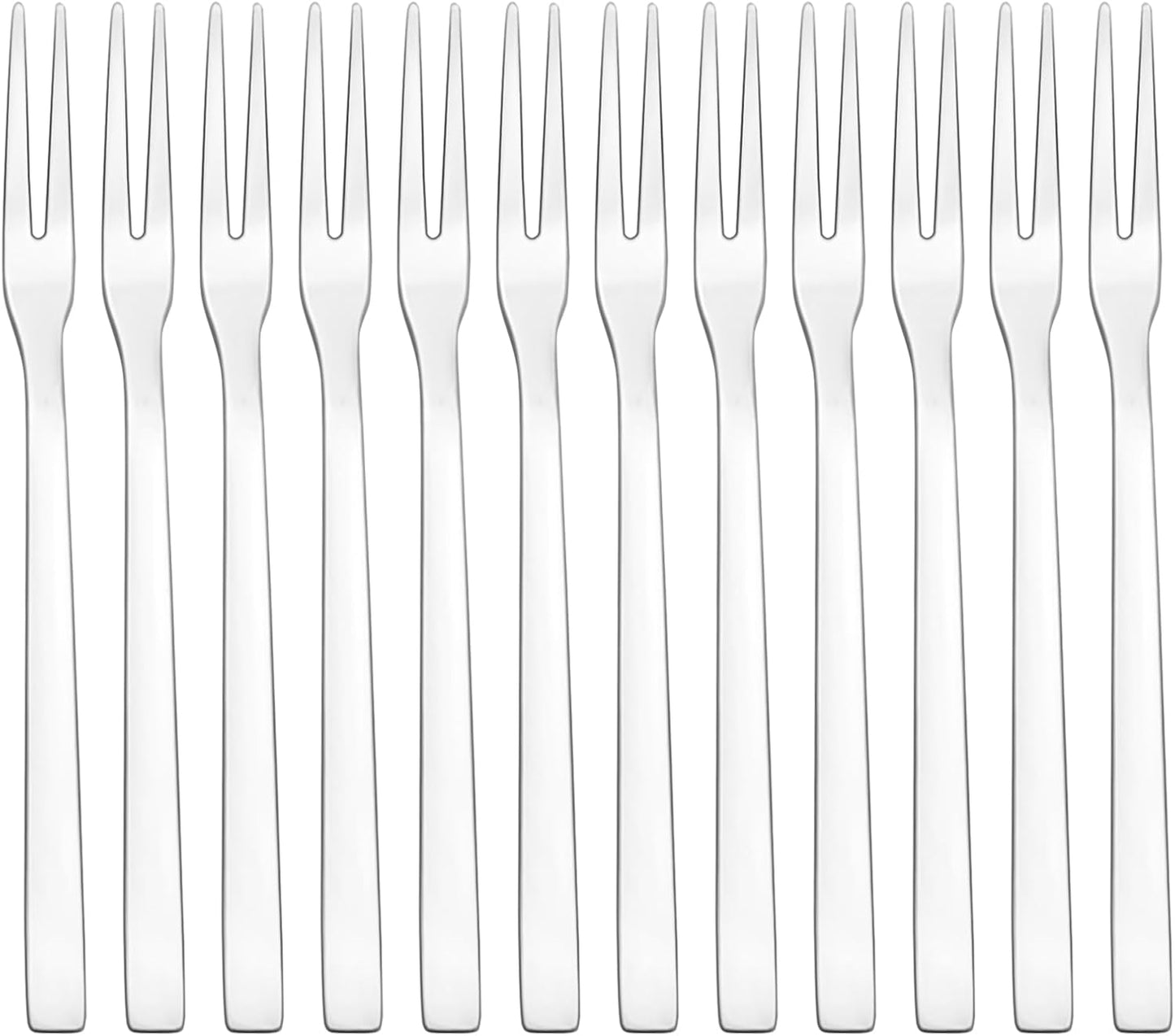 16-Piece Small Stainless Steel 2-Tines Forks, Fruit Forks Set