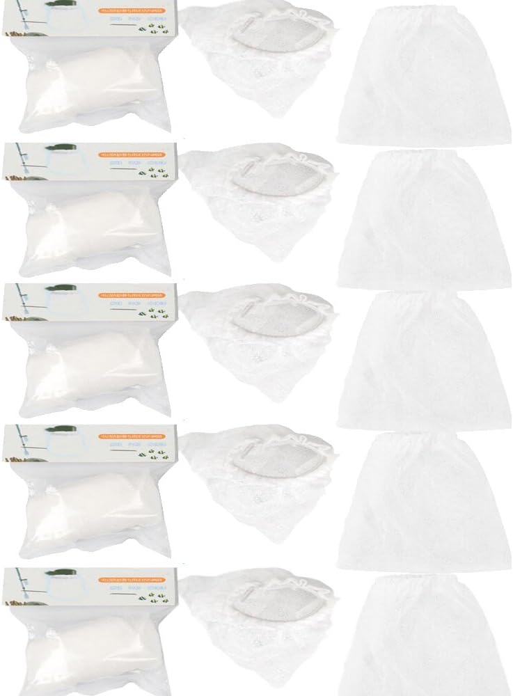 Electric Fish Tank Vacuum Cleaner Accessories Filter Bag Gauze Bag, 10 Packets