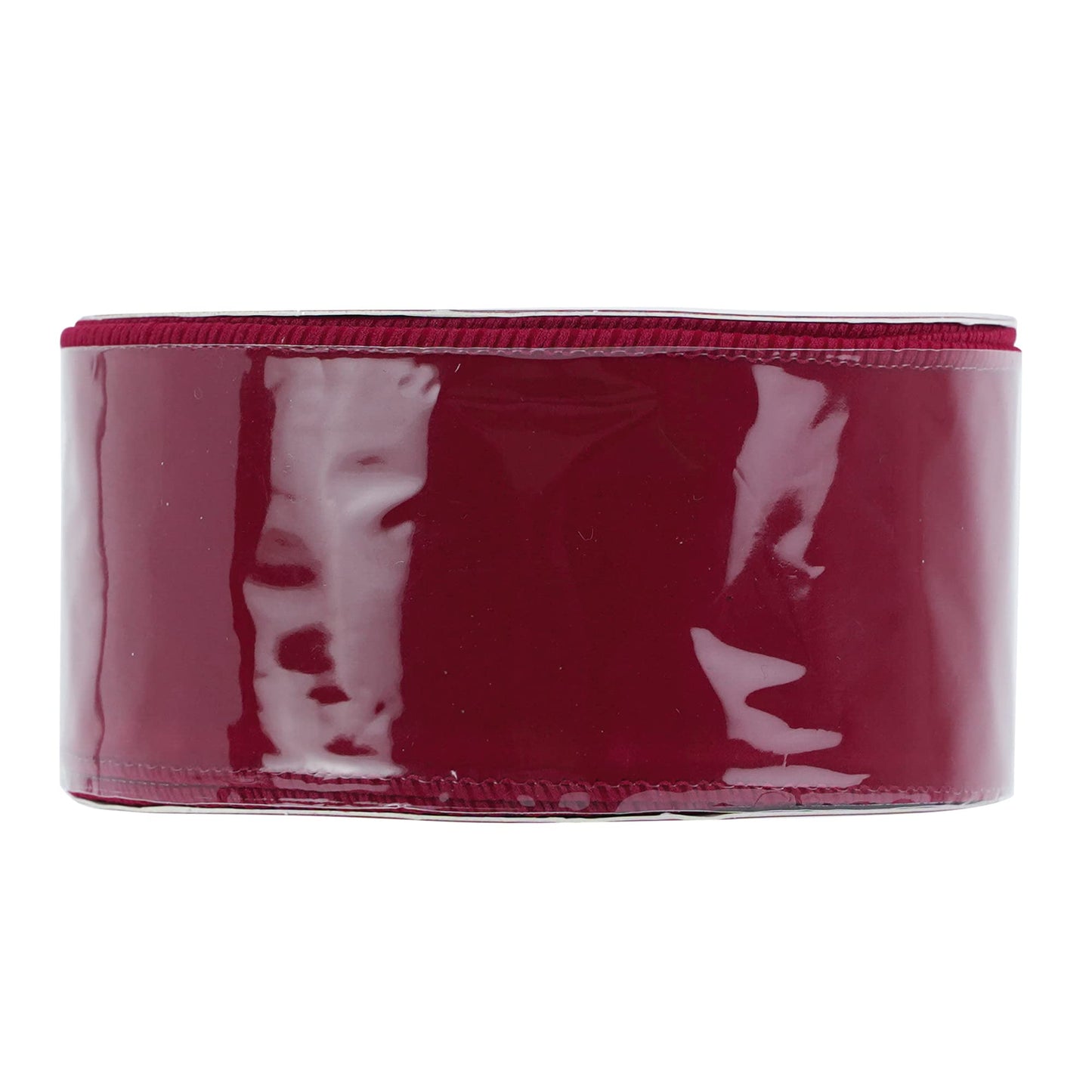 MEEDEE Red Velvet Wired Ribbon 2.5 Inch Wide Red Ribbons 25 Yards Spool Velvet Christmas Ribbon Red Wired Ribbons for Christmas Tree, Wreaths Supplies, Bows Making