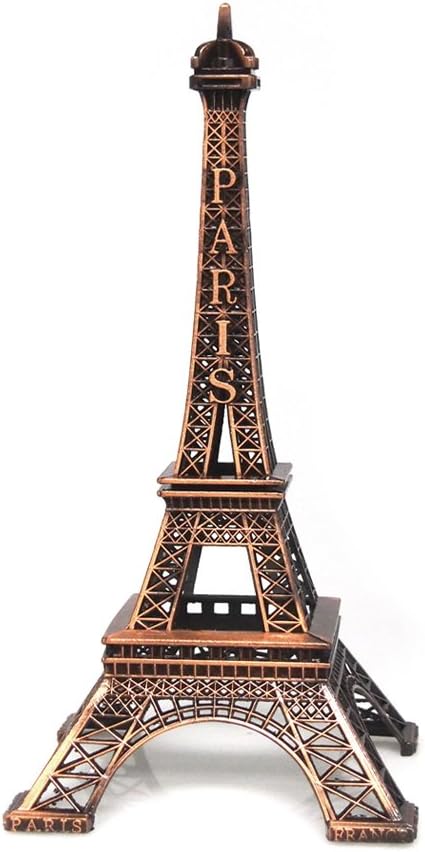 Bronze Eiffel Tower Statue, 25cm (10-inch) Paris France