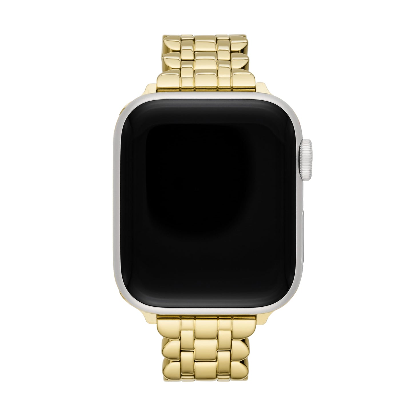 Kate Spade New York Women's Gold-tone Scallop Stainless Steel Bracelet Band for Apple Watch®, 38/40/41mm (Model: KSS0143)