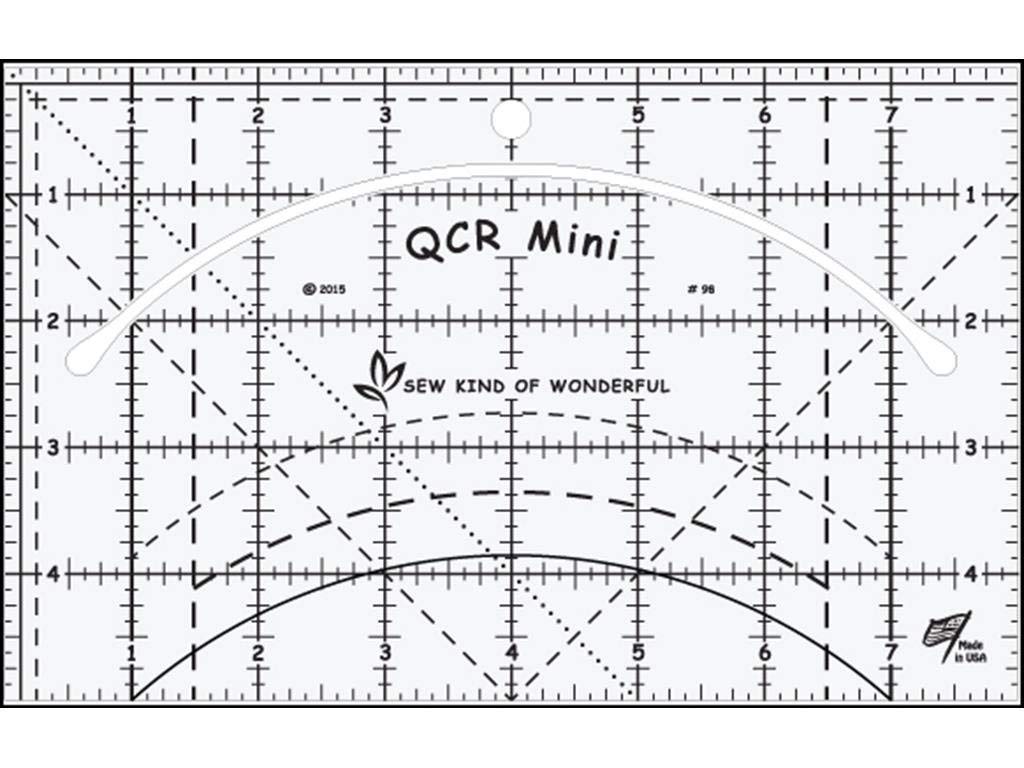 Sew Kind of Wonderful QCR Mini Ruler