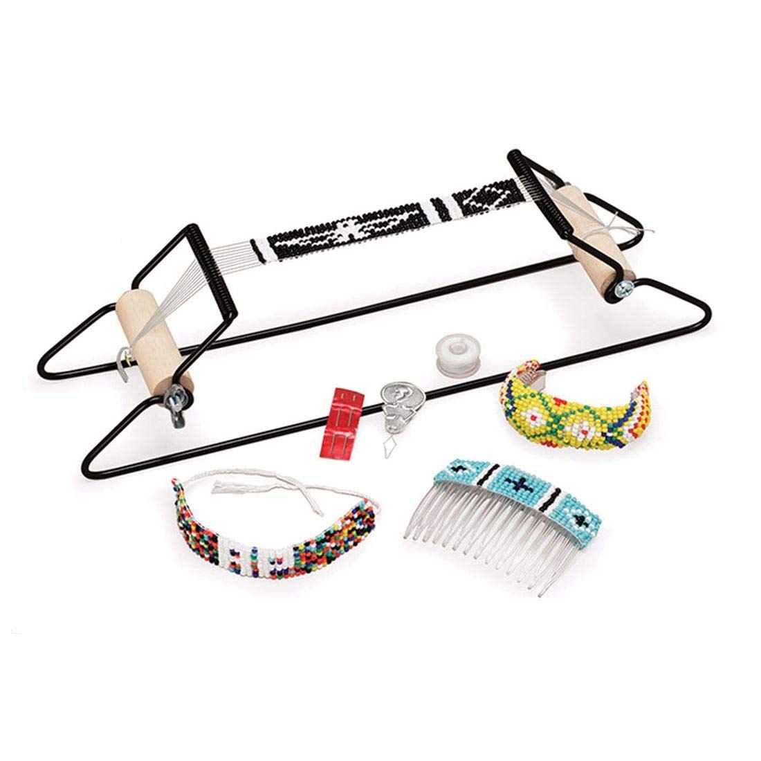 Creativity Street Bead Loom Black, 6 in