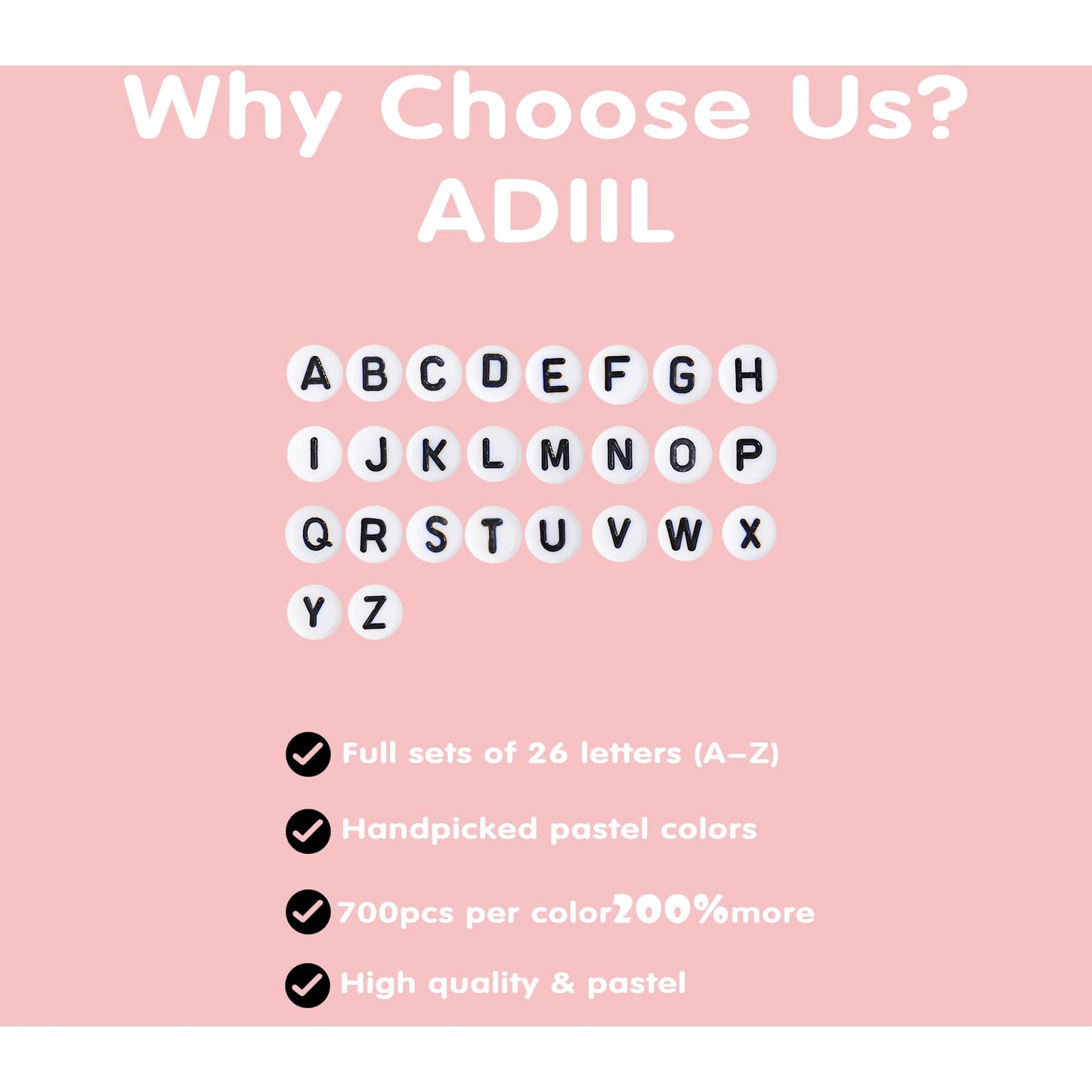 ADIIL 7200pcs Clay Beads Bracelet Making Kit, 6mm Polymer Heishi Beads for Jewelry Making, Friendship Bracelet Kit Birthday Gift for Adults Colorful
