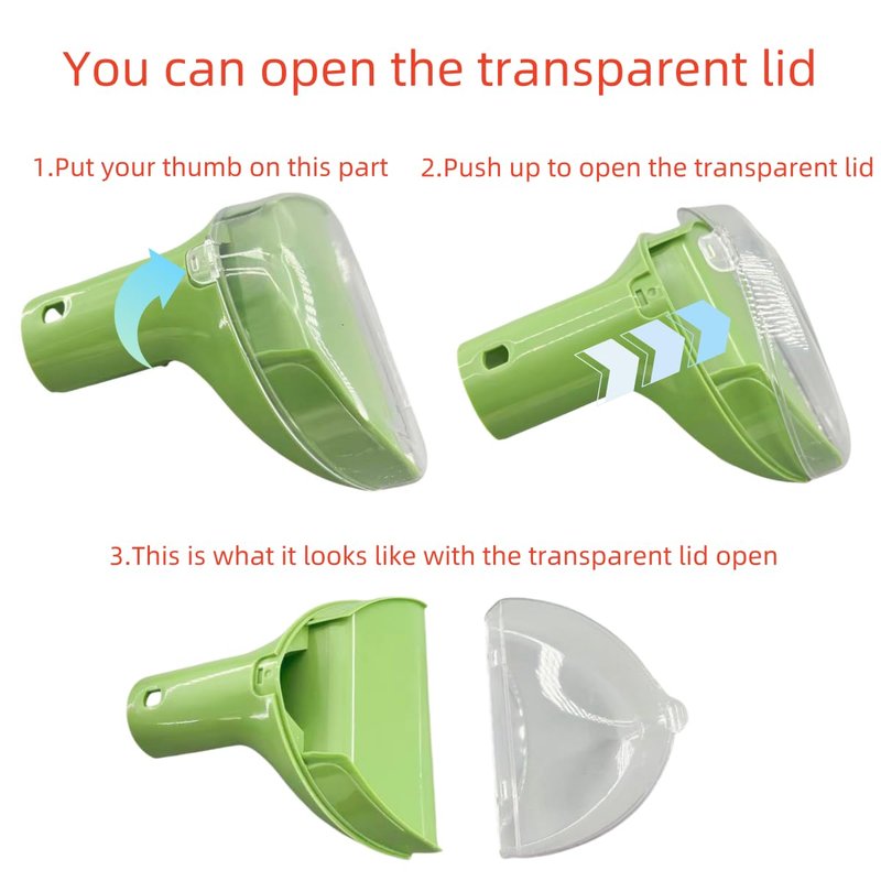 Upgraded 5.3in 1400B Little Green Machine Multi-Purpose Tools Brush detachable Replacement Parts Compatible with bissell 4075 3194 3353 2458 3588F 1425 Tough Stain Brush Tool Attachments (Green 1+1)