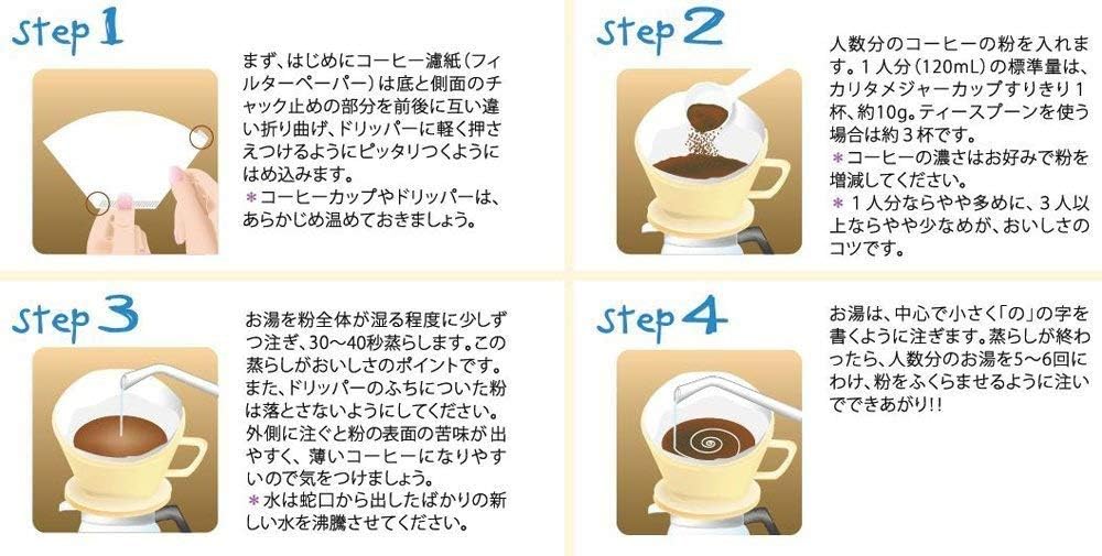Kalita Coffee Dripper, Pink #04023 for Single Cup, Cafe Uno