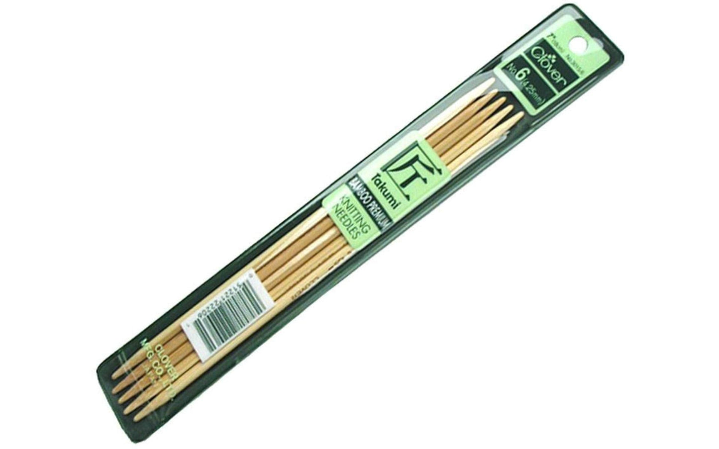 Takumi Double Point Needle 7" Size 6(Pack of 5)