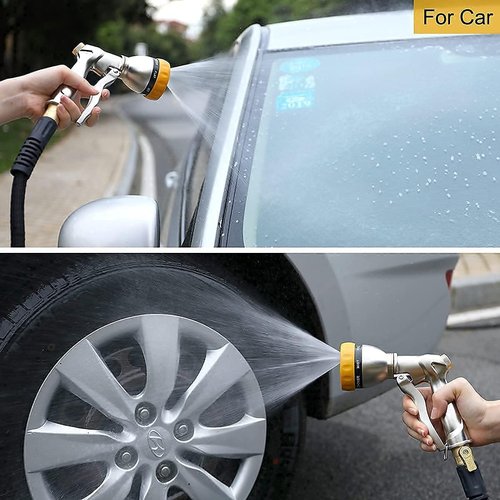 FANHAO Heavy-Duty Garden Hose Nozzle - Durable Design for Efficient Watering