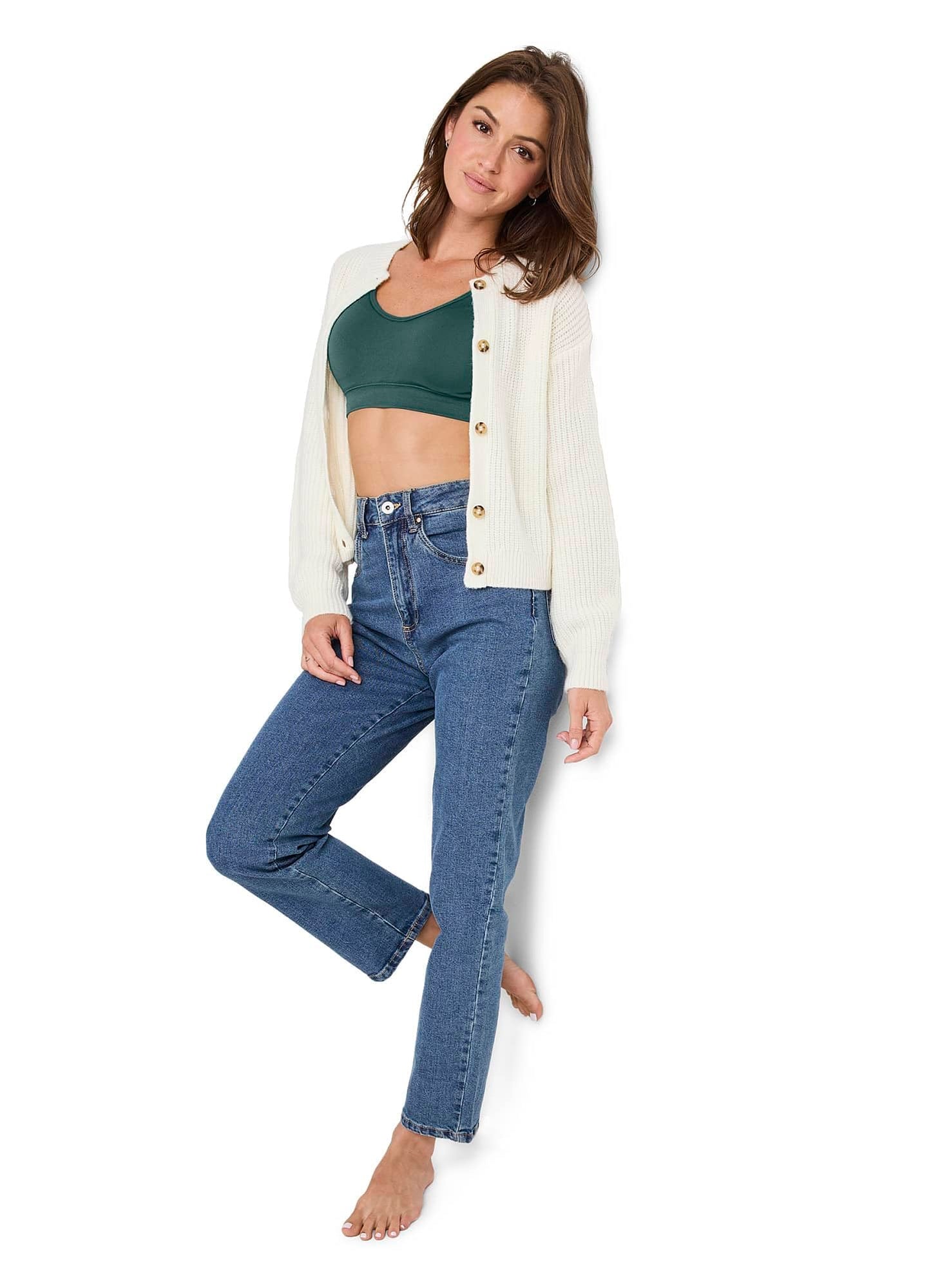Jockey Women's Bra Seamfree Back Smoothing Bralette