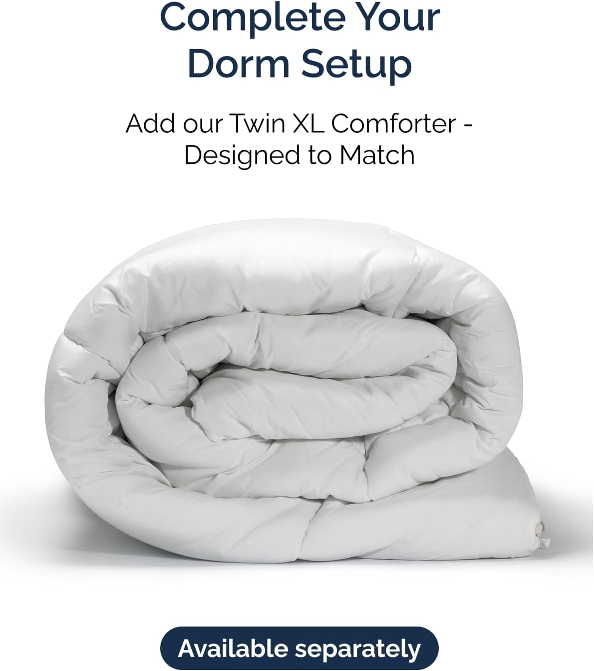 Skiennix Extra Deep Twin XL Sheet Set | 4-Piece Breathable Cooling Bedding - Soft, Wrinkle-Free White