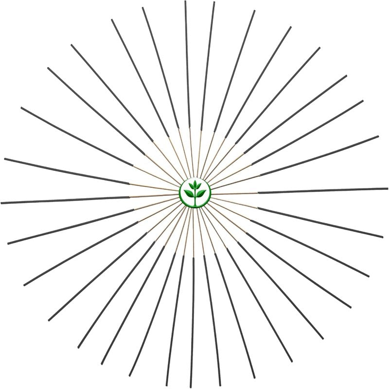 Gardenia Incense Sticks 11" - 1 Bundle 85 to 100 Sticks - Smooth and Clean Long Burn Time, 45 to 60 Minutes.