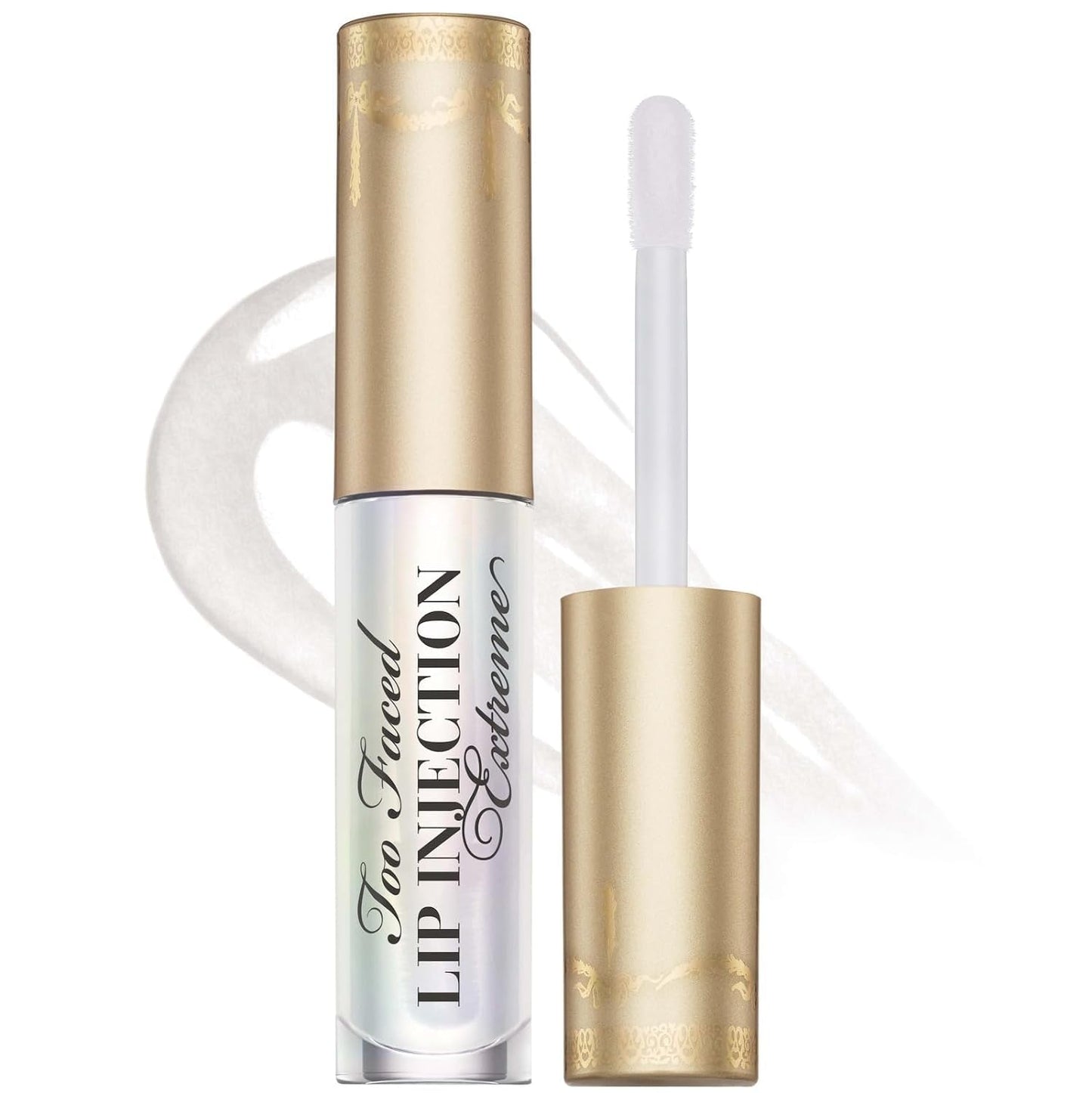 Too Faced Lip Injection Extreme Lip Plumper | Long Lasting Lip Plumping Gloss Serum, Travel Size, 0.1 Fl Oz, Original