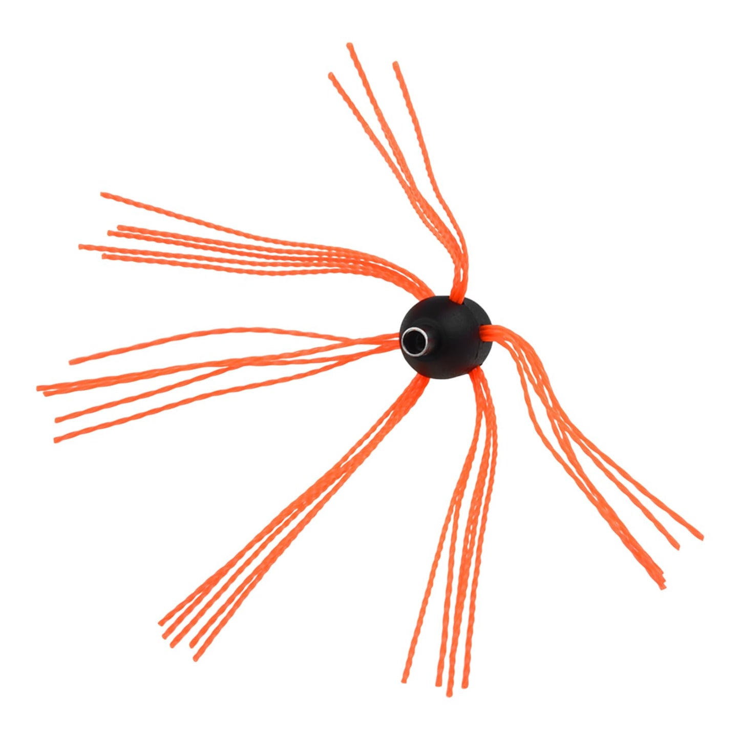Aluminum Chimney Power Brush, Rotary Sweep Chimney Power Brush for Cleaning Replacement Kit, Chimney Brush Kit Driven by Drill for Sweeping Fireplace Orange (Orange)