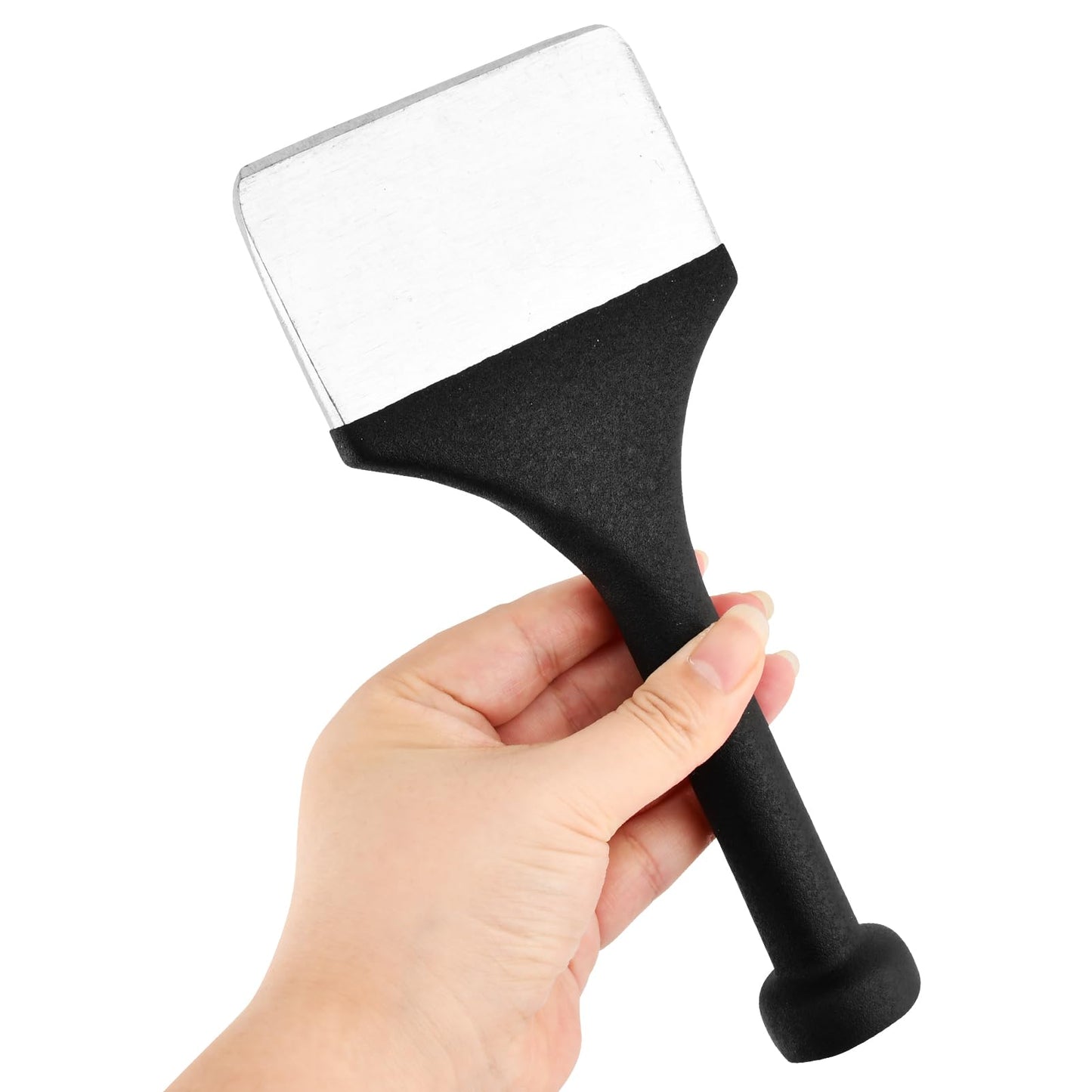 Carpet Tucking Tool, 3.5” Wide Carpet Tucke-r and Stair Tool for Rug Installation, Handheld Rug Tucking Shovel(Color:Black)