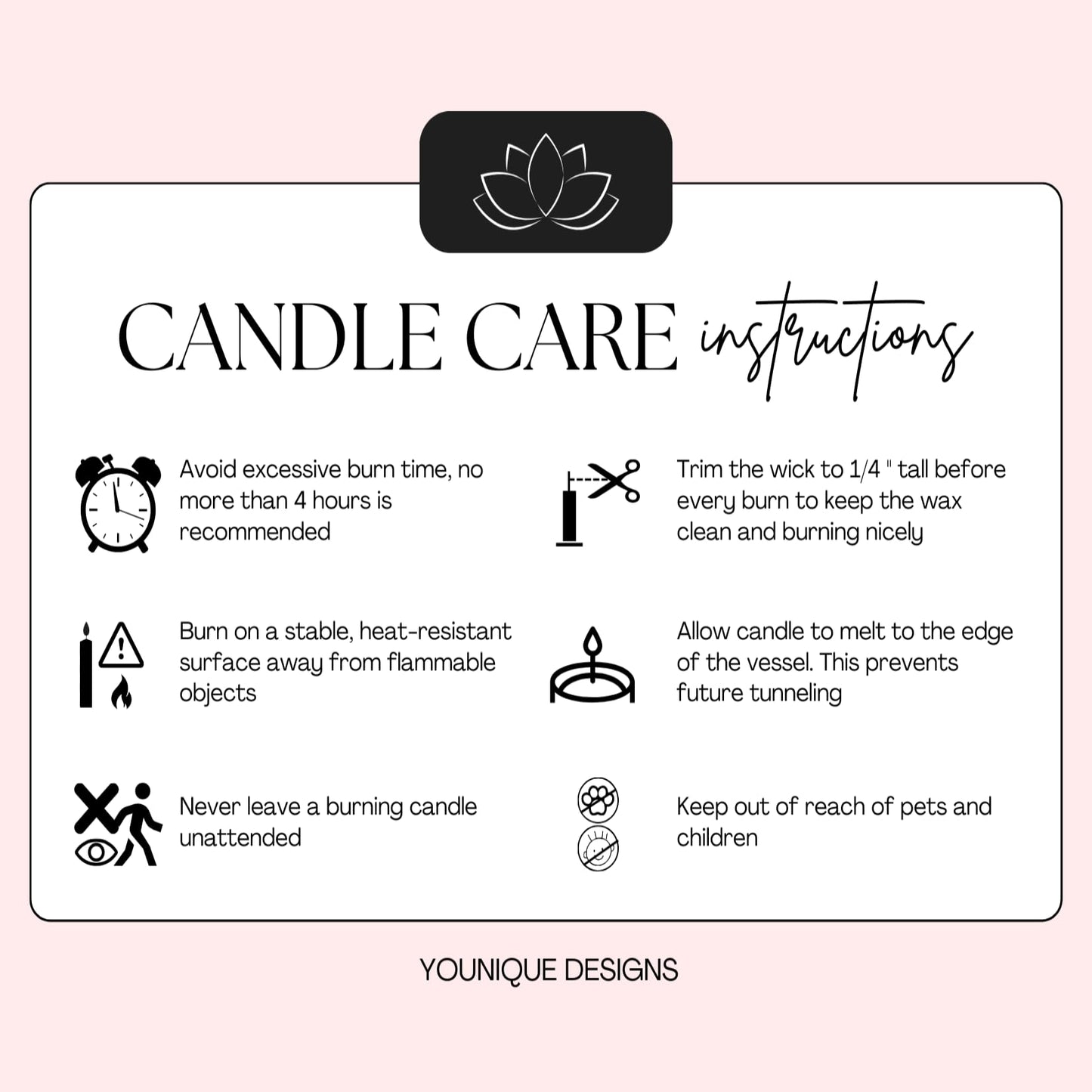 You Nique Designs New Job Candle for Women, 9 Ounces, Going Away Gifts for Coworker, Coworker Leaving Candle for Women, Farewell, Goodbye, All Natural Soy Aromatherapy Candles (Lavender & Vanilla)