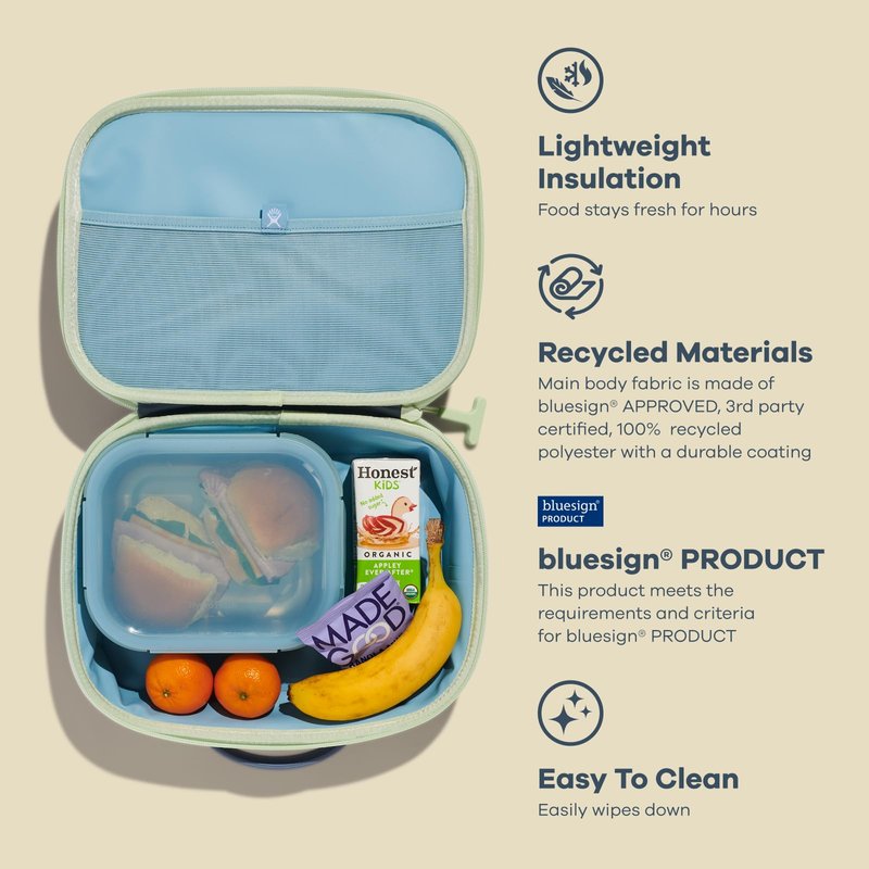 Hydro Flask Lunch Box for Kids - Unisex for Girls or Boys - Insulated Lunch Bag for School in Anemone Purple