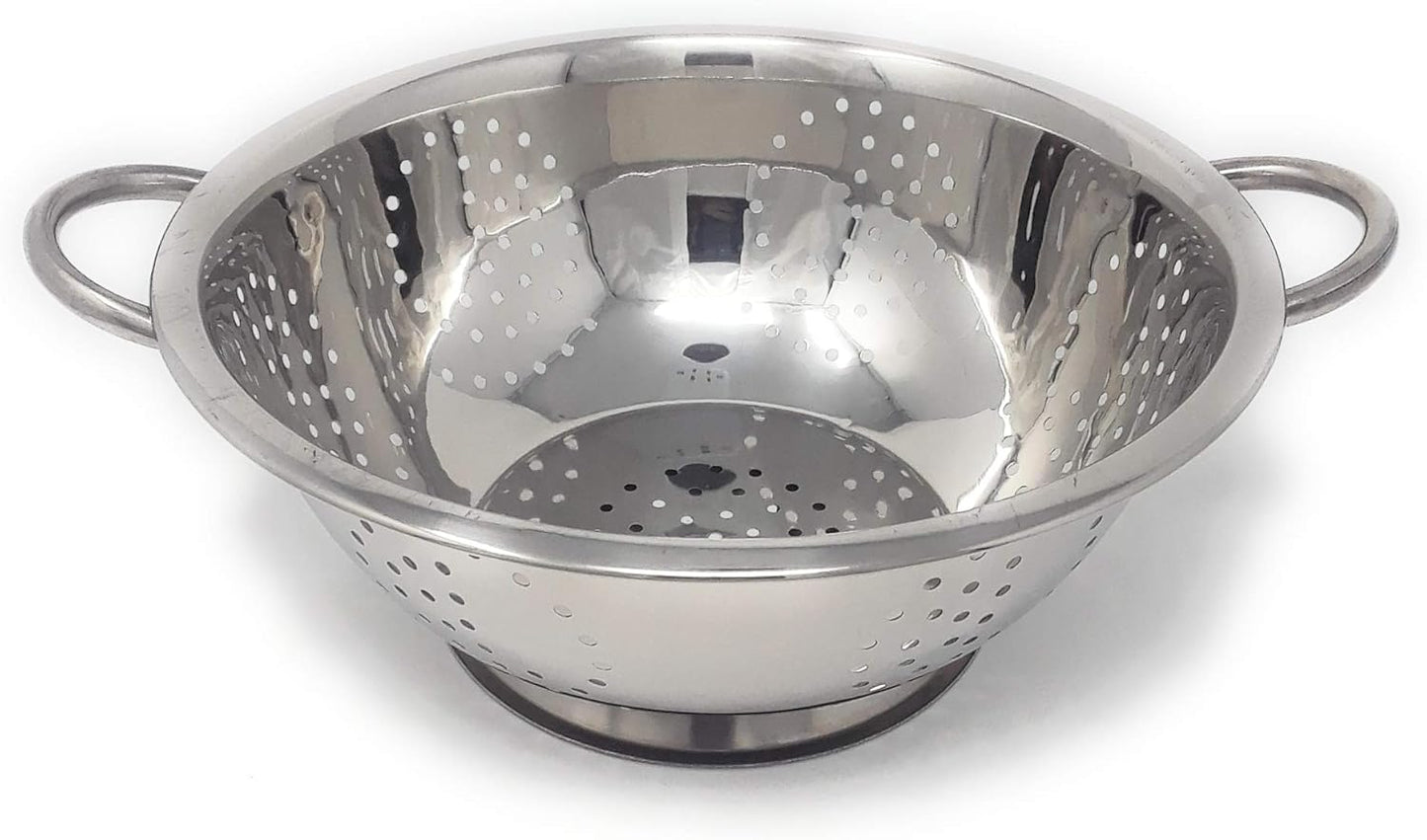 Al-de-chef 11" Stainless Steel Collander