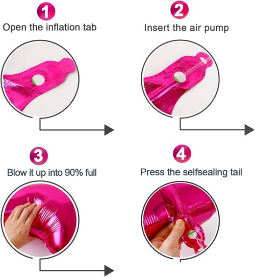 Hot Pink Number 0 Balloon - 40 Inch Birthday Decoration for Milestone Celebrations | Party Supplies