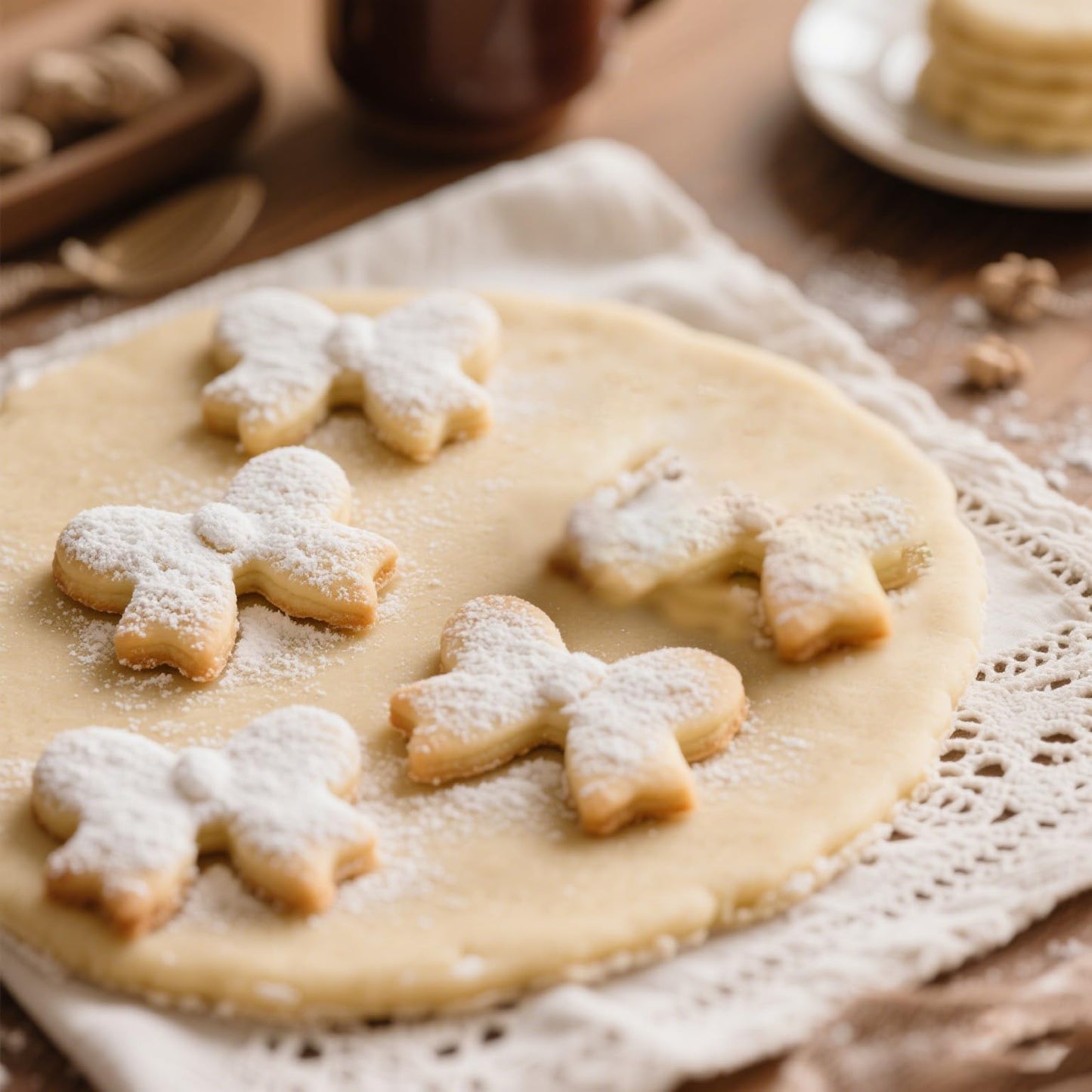 Auktosmn Bow Cookie Cutter Set-Size 3.78" 3.0" 2.2"-3 Pieces-Dishwasher Safe - Metal Cookie Cutter for Baking - Perfect for Baby Shower, Birthday, Wedding, and Holiday Cookies