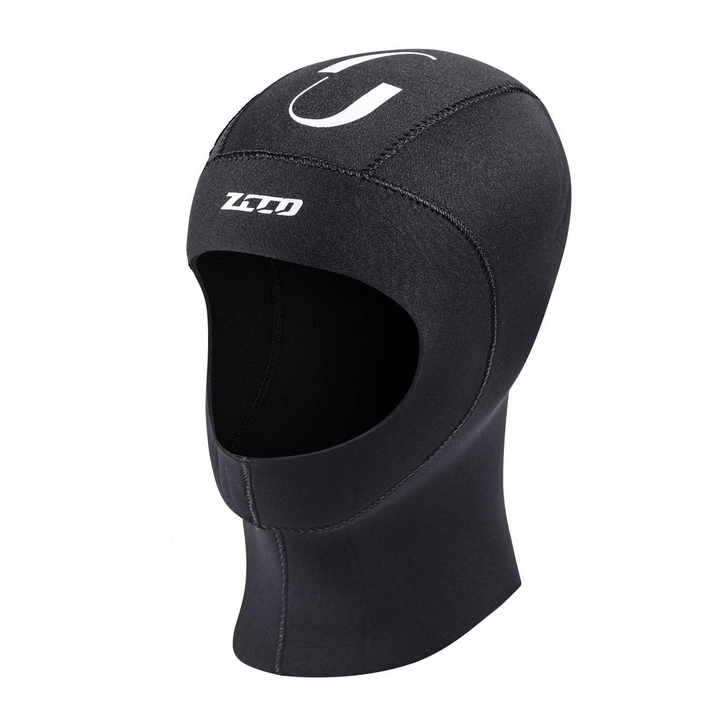 Scuba Diving Hood 3mm Neoprene Wetsuit Hood Durable Stretchable Diving Cap Wetsuit, Dive Hood Surfing Thermal Hood for Surfing Snorkeling Kayaking Sailing Canoeing Water Sports(3mm, XXL)