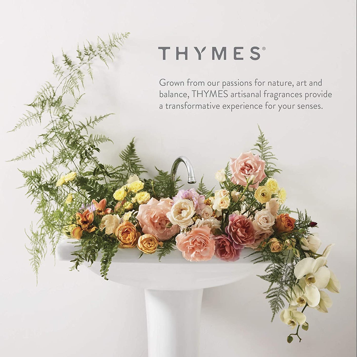 Thymes Lemon Leaf Candle - 8 Oz - Scented Candle for a Fresh Home Fragrance - Aromatherapy Candle in Glass Jar - Matte White Jar