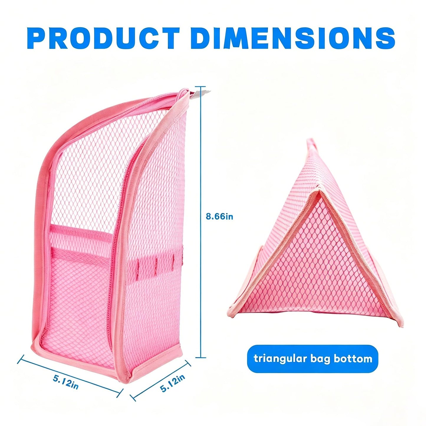 2Pcs Standing Toiletry Bag, Upright Waterproof Travel Toiletry Bag, Translucent Portable Foldable Makeup Cosmetic Bag, Leakproof Travel Organizer Pouch for Bathroom, Gym, Business Trip,Family Travel