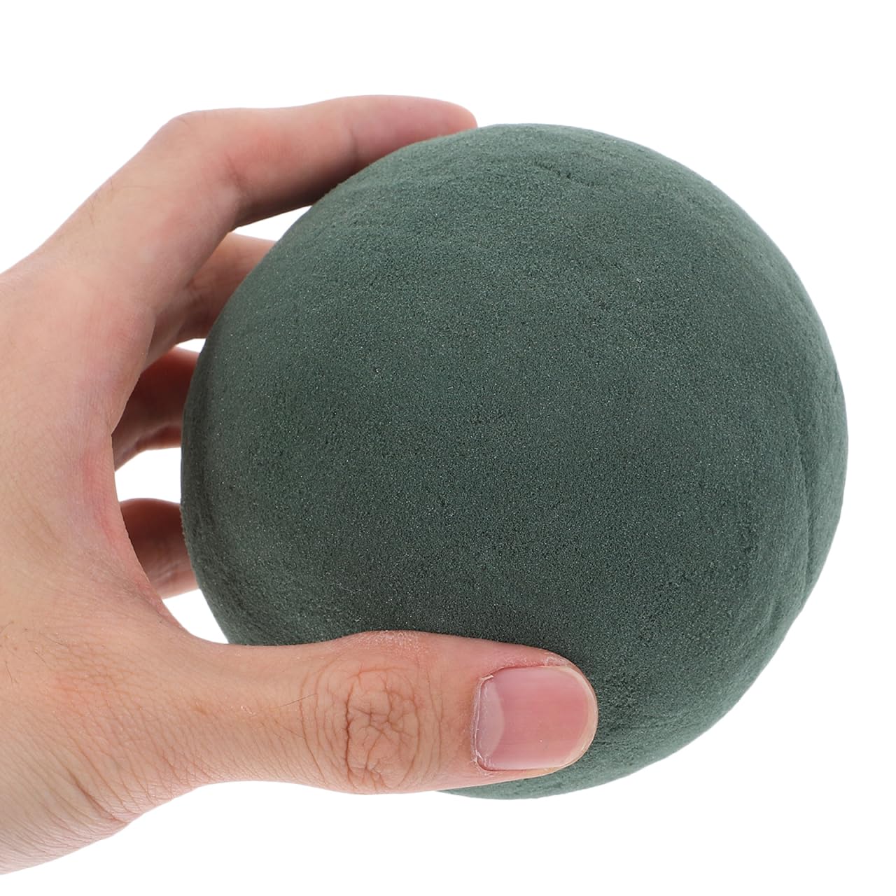 STOBOK 8Pcs Floral Foam Balls 3.54 Inch Round Water Absorbing Flower Sphere Blocks for DIY Wedding Bouquet Arrangements Home Decor Florist Supplies