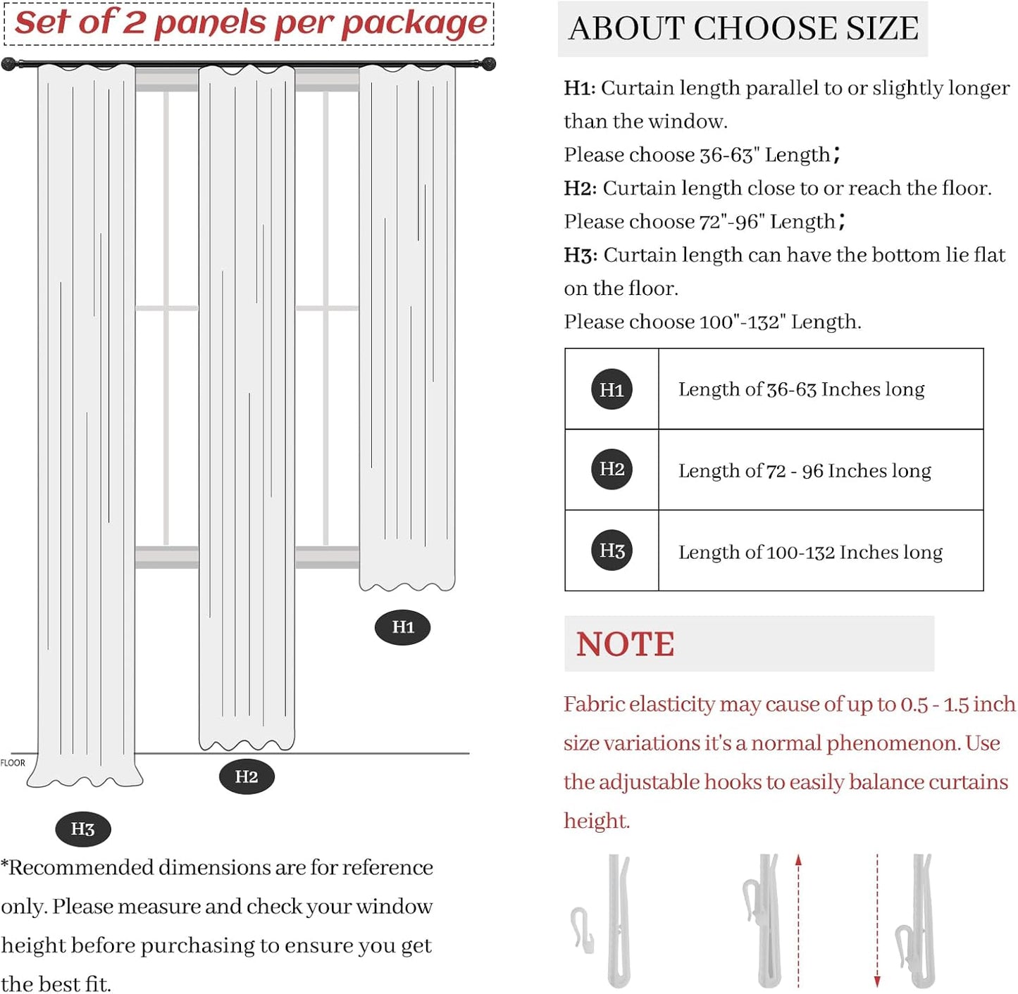 Skiennix 100% Blackout Linen Curtains - 96-Inch Insulated Heavy Drapes for Sliding Glass Doors | Off Beige