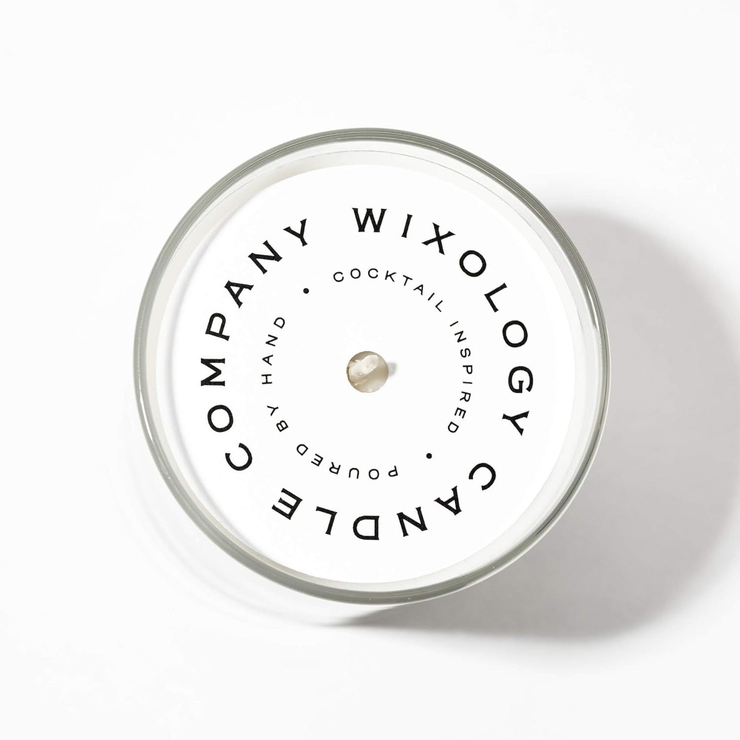 Wixology Cocktail Inspired Bourbon Candle - Sidecar Scent - Hand Poured Coconut and Soy Blended Wax in Re-Usable Rocks