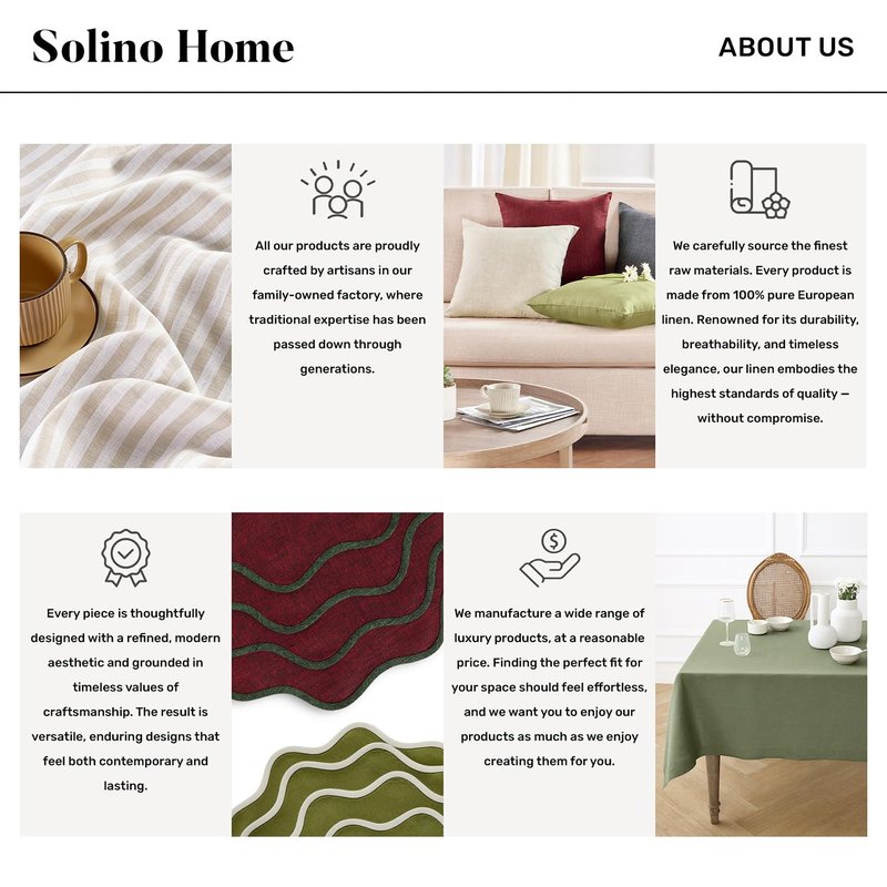 Solino Home Linen Table Runner 108 Inches Long - 100% Pure Linen Natural and White Dining Table Runner 14 x 108 Inch for Spring, Summer, Mothers Day - Contempo