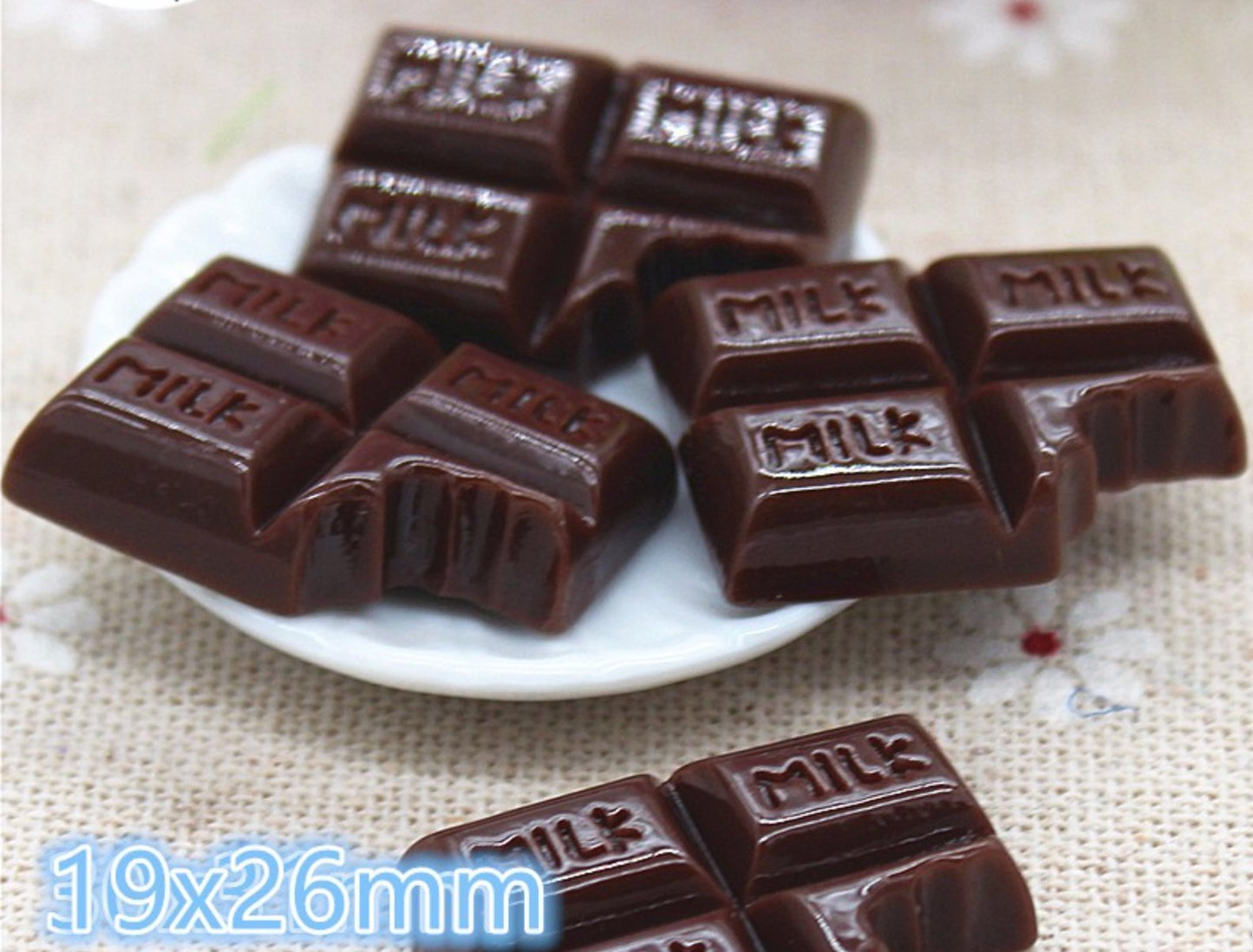 ARTS AND CRAFTS SUPPLIES 10pcs Chocolate Bar Sweet Candy Fake Food Miniature Dessert Ice Cream Flat Back Cabochons Decoden Flatback DP073