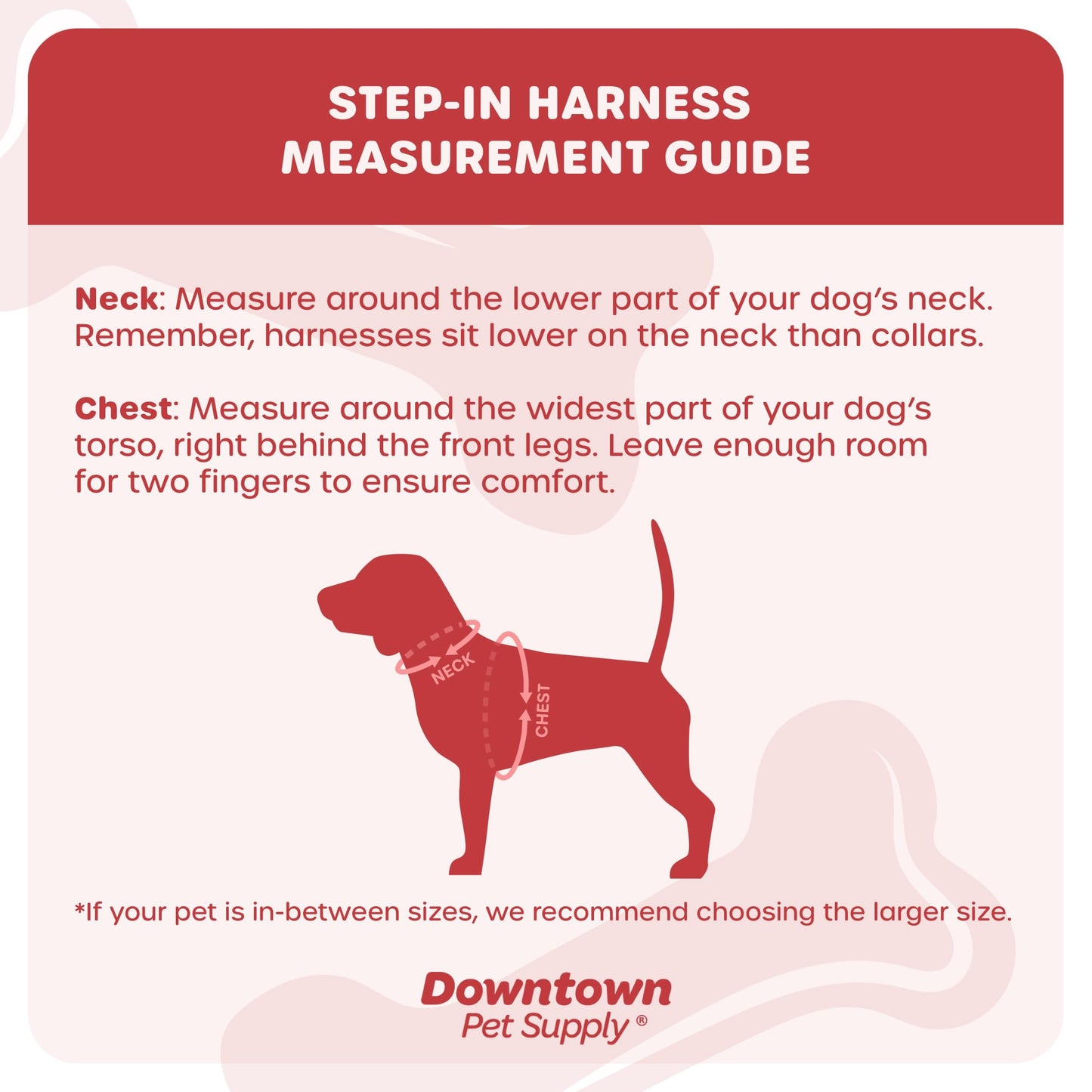 Downtown Pet Supply Step in Dog Harness for Small Dogs No Pull, Small, Floral - Adjustable Harness with Padded Mesh Fabric and Reflective Trim - Buckle Strap Harness for Dogs