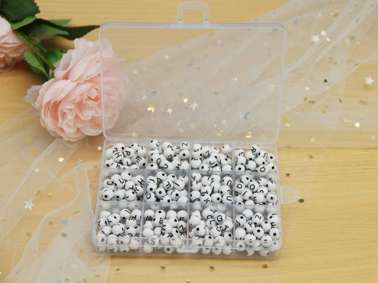 JESEP YONG Small Plastic Organizer Box 10 packs12 Grids Clear Storage Container Jewelry Case with Fixed Dividers for Beads Art DIY Crafts Jewelry Fishing Tackles 5.04 * 3.82 * 0.87 inches