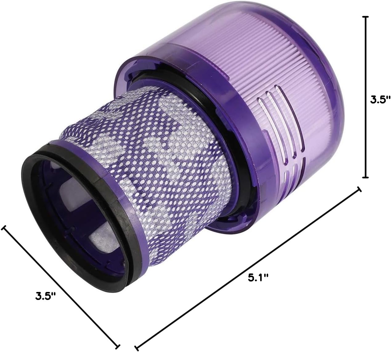 Vacuum Replacement Compatible with Dyson V11 Torque Drive V11 Animal V15 Detect Cordless Vacuum, Replace Dyson Part No.